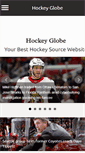 Mobile Screenshot of hockeyglobe.com